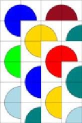 CutRite Slit 'N Sew Drunkard's Path Bubbles Rising Quilt Pattern (CRPD65)