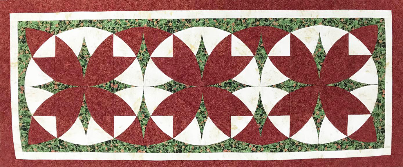 CutRite Slit 'N Sew Winding Ways 8 Inch Finished Template Set