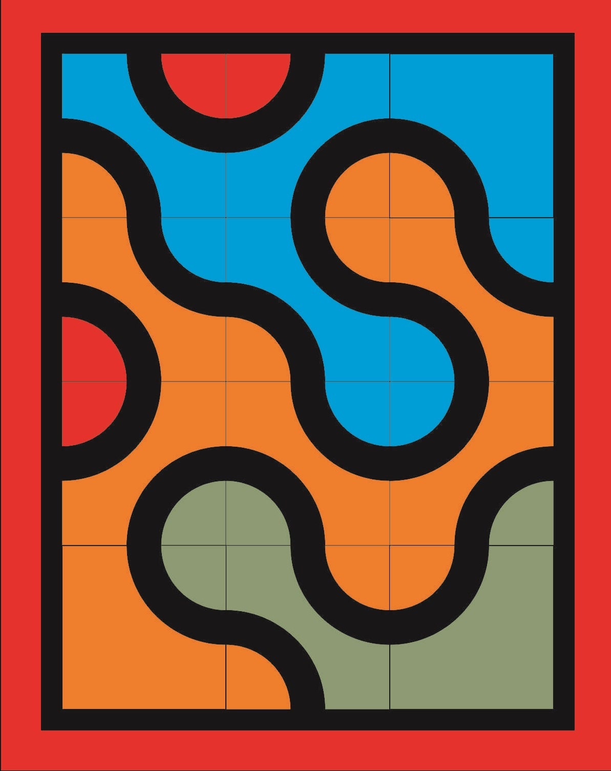 CutRite Slit 'N Sew Pathways Template Set