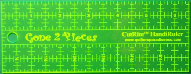 CutRite 2.5 x 6.5 Inch HandiRuler
