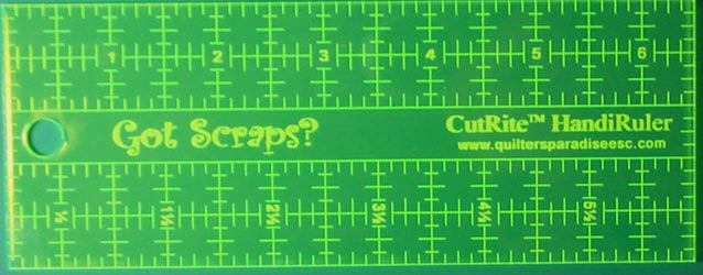 CutRite 2.5 x 6.5 Inch HandiRuler