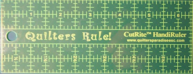 CutRite 2.5 x 6.5 Inch HandiRuler