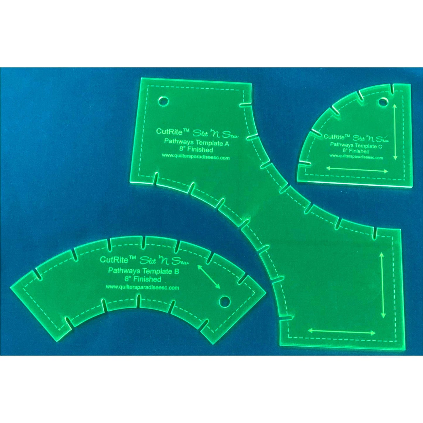 CutRite Slit 'N Sew Pathways Template Set