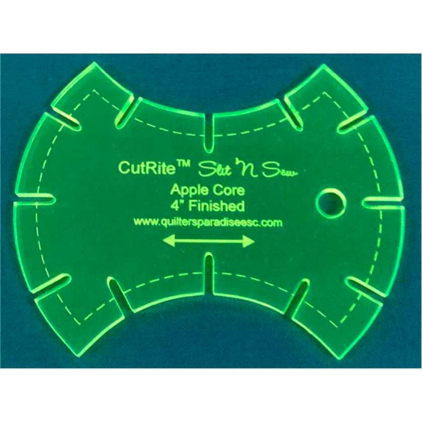 CutRite Slit 'N Sew Apple Core 4 Inch Finished