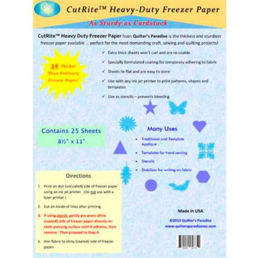 CutRite Heavy Duty Freezer Paper (Pkg of 25)