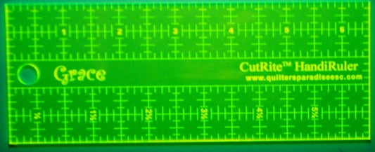 Custom Engraved CutRite 2.5 x 6.5 Inch HandiRuler