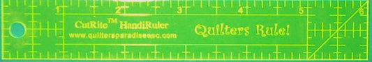 CutRite 1 x 6 Inch Mini HandiRuler