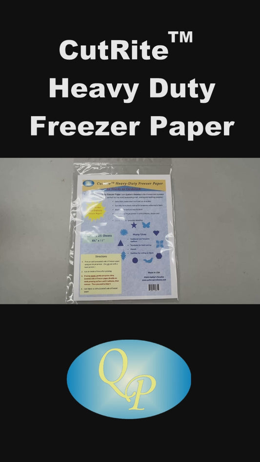 CutRite Heavy Duty Freezer Paper (Pkg of 25)